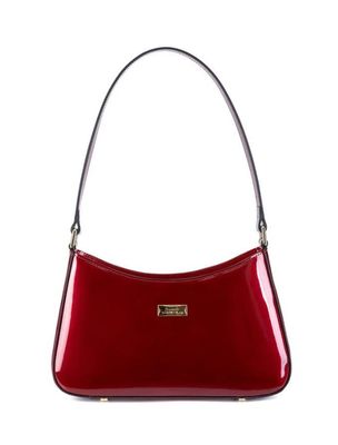 Serenade Allura Patent Leather Bag w RFID Red