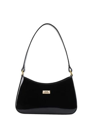 Serenade Allura Patent Leather Bag w RFID Black