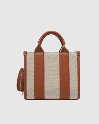 Louenhide Manhattan Mini Natural Canvas/Tan Tote Bag