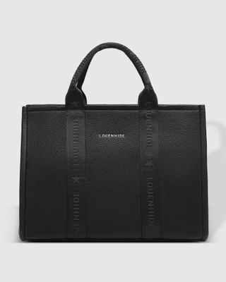 Louenhide Manhattan Logo Tote Black