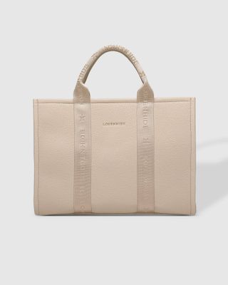 Louenhide Manhattan Logo Tote Biscotti