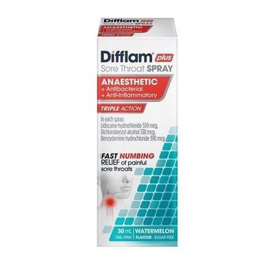 Difflam PLUS Throat Spray 30ml