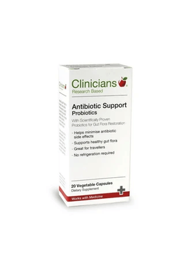 Clinicians Antibiotic Support Capsules 20