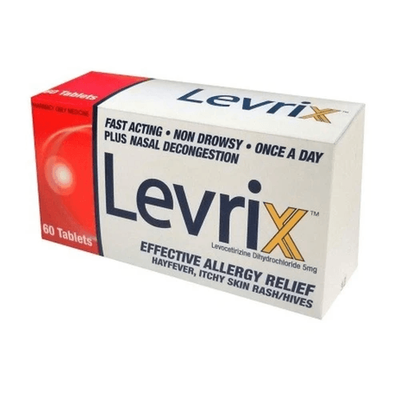 Levrix Antihistamine 5mg 60 Tablets