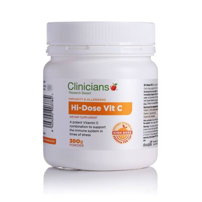 Clinicians Hi-Dose Vit C Powder 300g