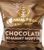 Chocolate Mega Muffin Original Foods 140g