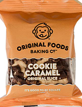 Cookie Caramel Individual Slice Original Foods 95g