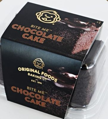 Chocolate Cake Single Serve Original Foods 100g