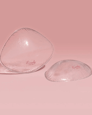 Silicone Breast Form, 2-3 Cup Size Difference