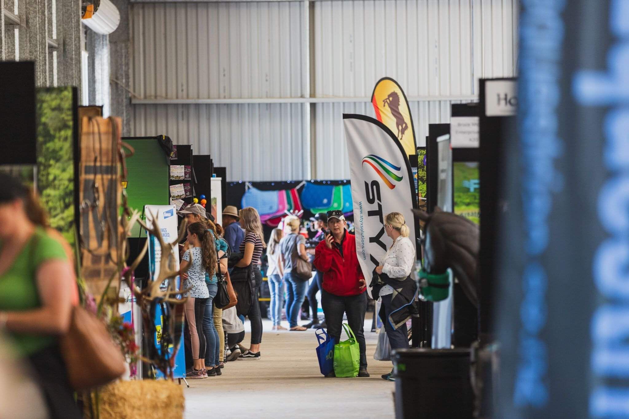 Indoor horse arena