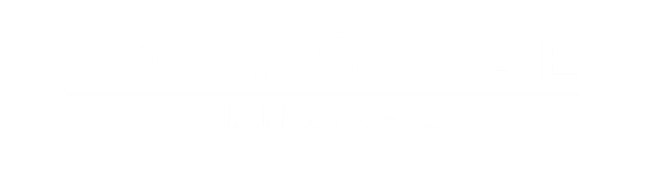 Tony's Hire Mangawhai (logo) - hire commercial construction equipment 
