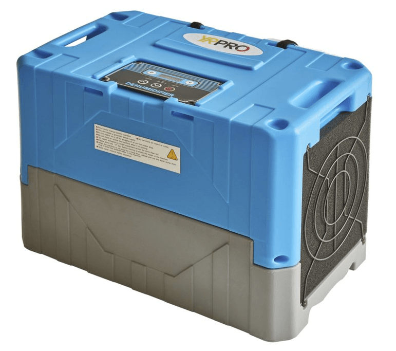 Commercial dehumidifier for pre-line moisture testing drying out before inspections. Hire available from Tony's Hire in Mangawhai.