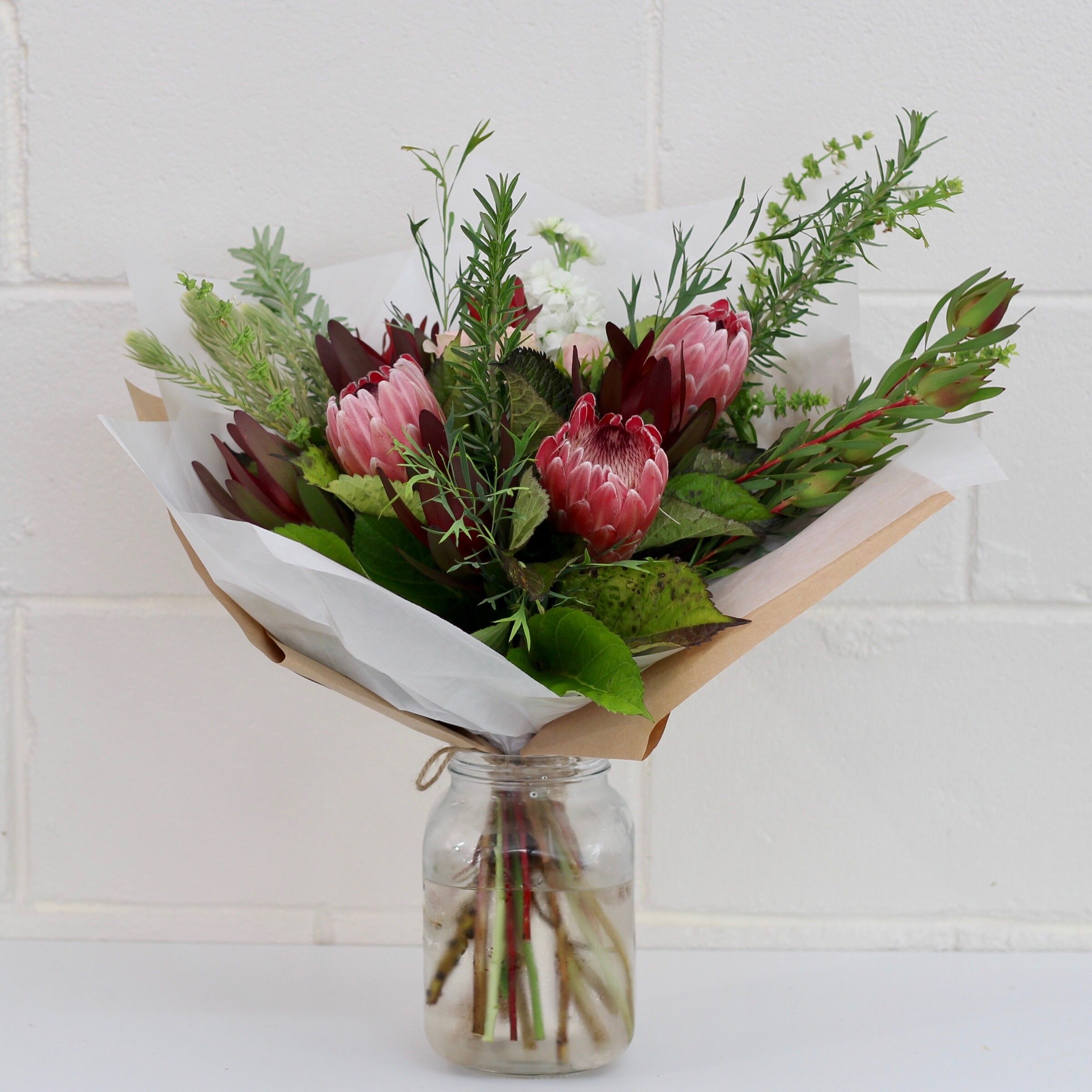 Hand-Tied Fresh Flower Bouquet