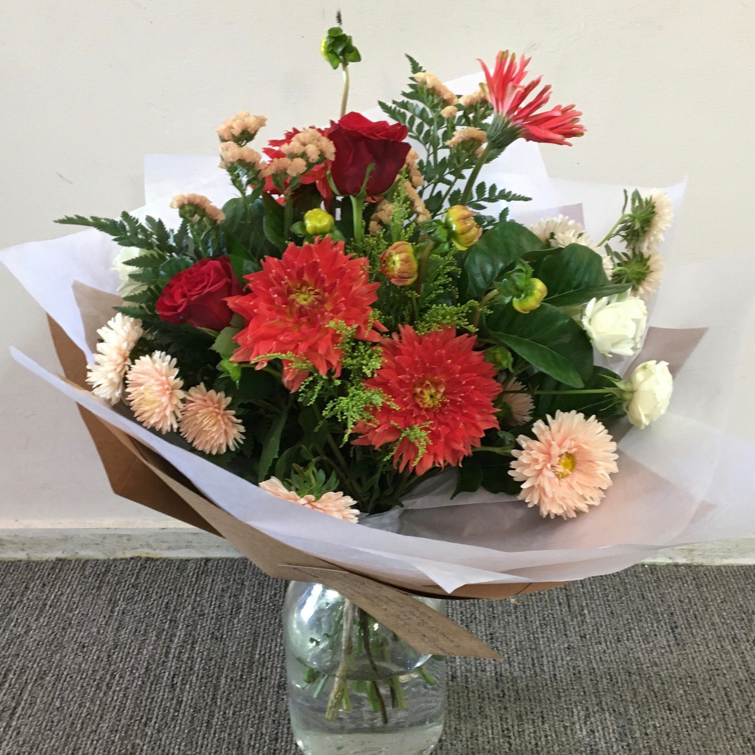 Hand-Tied Fresh Flower Bouquet