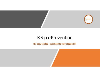 Relapse Prevention - Increase Your Loved One&#039;s Chances of a Successful Recovery