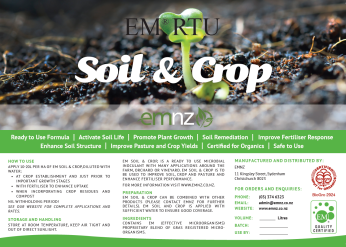 EM Soil &amp; Crop