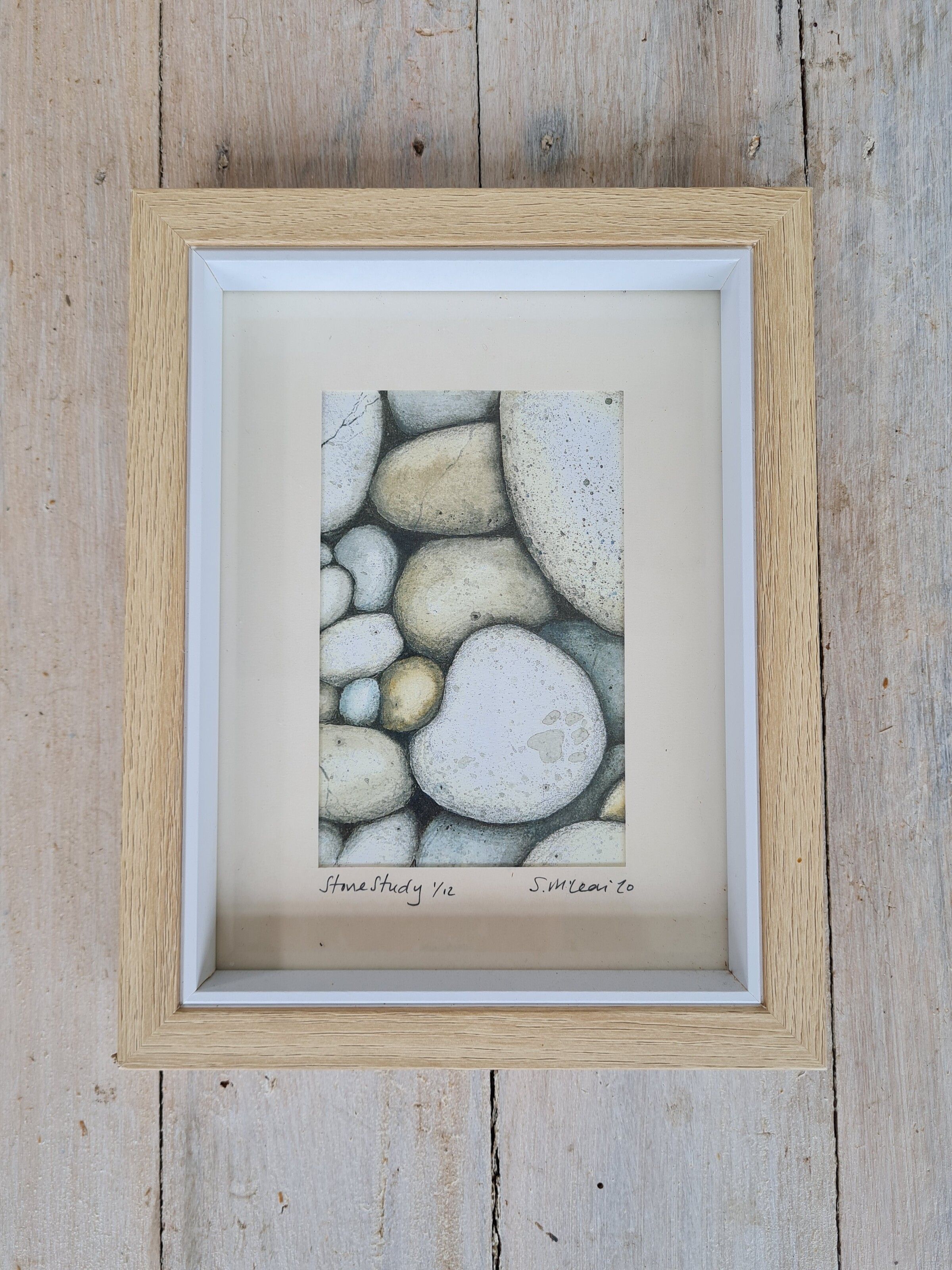 1. Pebble Art Print (medium)