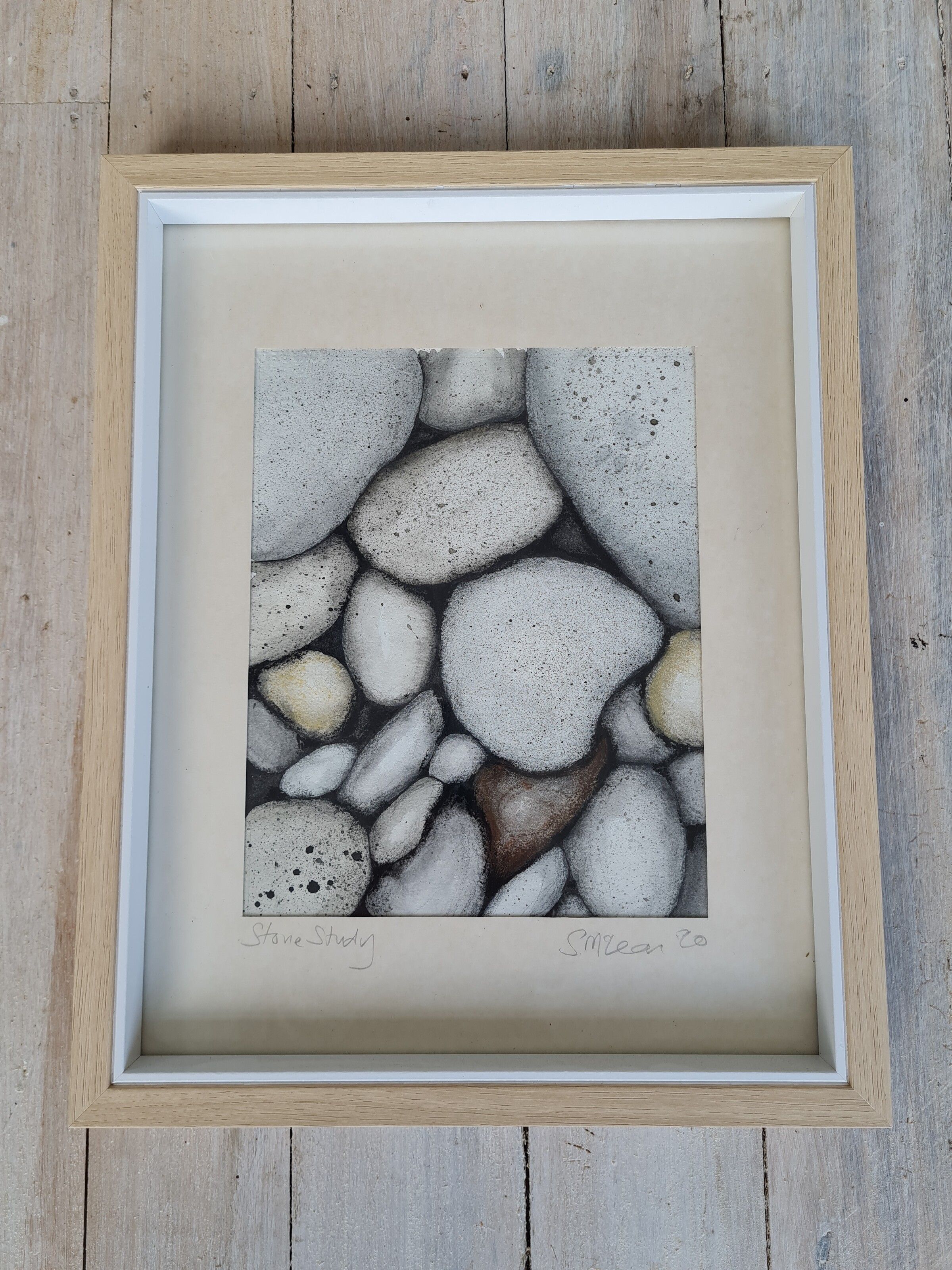 1. Pebble Watercolour (Original)