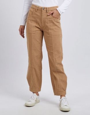 Montana Cord Pants Sesame and Black