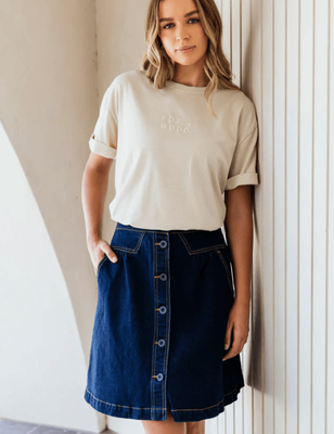 Amanda Skirt Denim