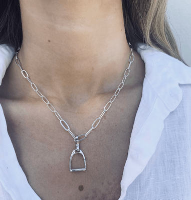 Stirrup Link Necklace