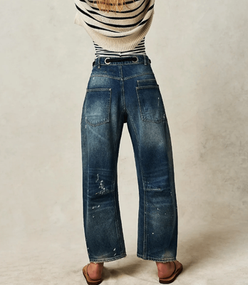 Free People Moxie Jeans Timeless Blue