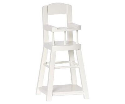 Maileg High Chair For My Baby - Ivory