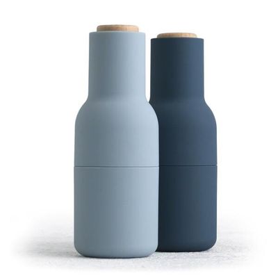 Audo (Menu) Bottle Grinders - Blues (w Beech Lid)