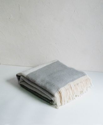 Forestry Wool Blanket - Abstract Grey
