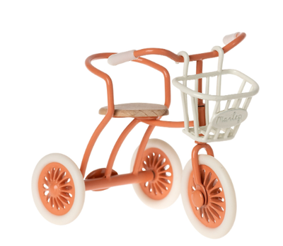 Maileg Tricycle for Mouse - Coral