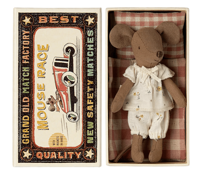 Maileg Mouse - Big Sister in Matchbox