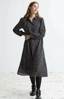 Lolly&#039;s Laundry Dita Dress - Black Floral