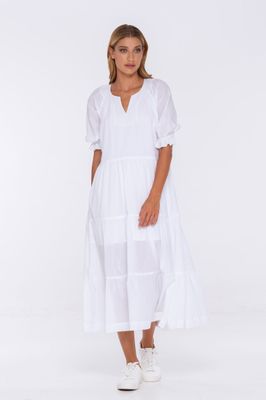 Blak Zalia Dress - White