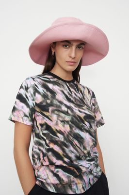 Kowtow Parasol Hat - Light Pink Denim