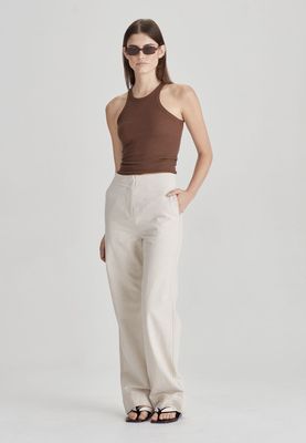 Commoners Tailored Relaxed Leg Pant - Natural