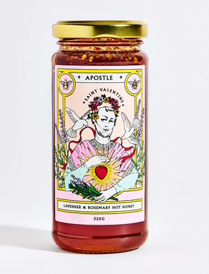Apostle Hot Sauce  Saint Valentine - Lavender &amp; Rosemary Hot Honey