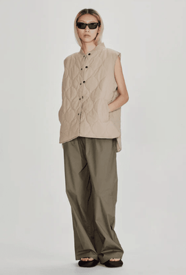 Commoners Quilted Vest - Buttermilk