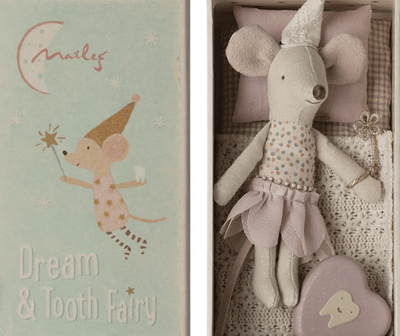 Maileg Tooth Fairy with Bedding - Girl