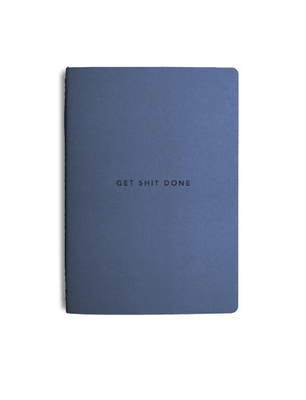 MiGoals Get Shit Done Minimal Notebook A5