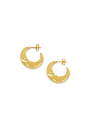 La Tribe Halfmoon Hoop Earring - Gold