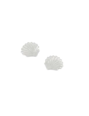 La Tribe Clam Earring - Silver