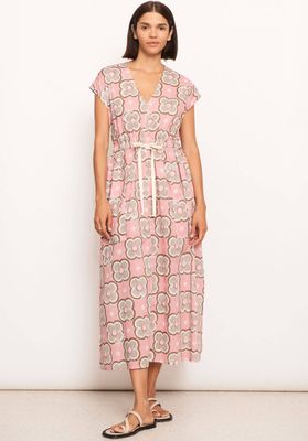 Pol Guru V-Neck Dress - Guru Print