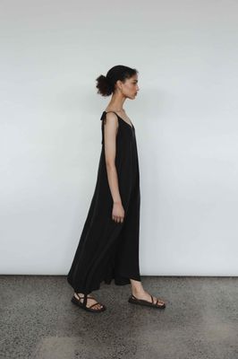 Sophie Let&#039;s Flow Dress - Charcoal