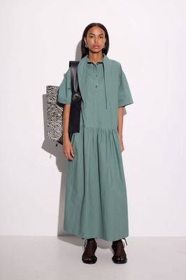 Gregory Malone Dress - Teal Green