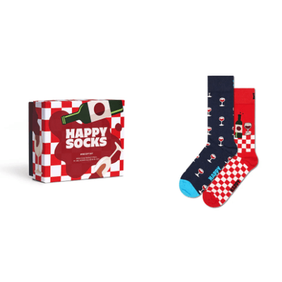 Happy Socks Gift Set - Wine