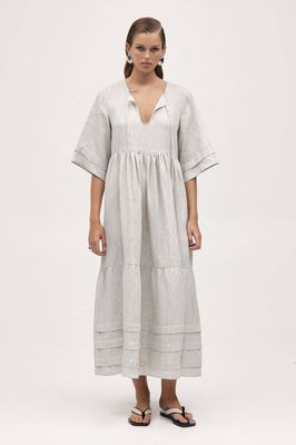 Marle Nellie Dress - Twill Stripe