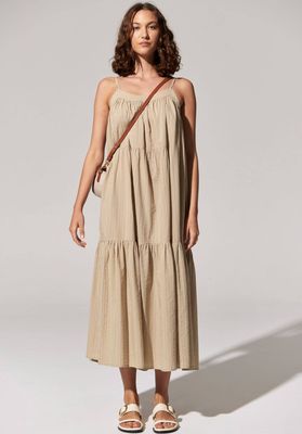 Pol Acacia Sundress - Light Khaki