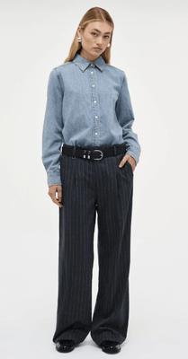 Neuw Coco Relaxed Pinstripe Pant