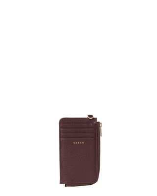 Saben Winona Card Holder - Merlot