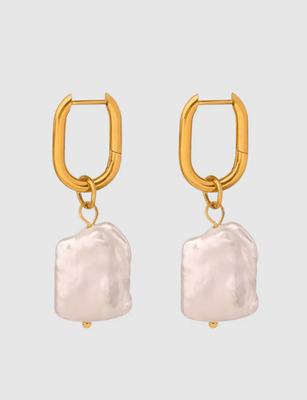Castel &amp; Co Nina Earrings - Pearl